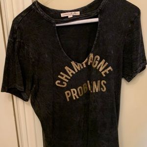 Express Graphic T-Shirt Champagne Problems